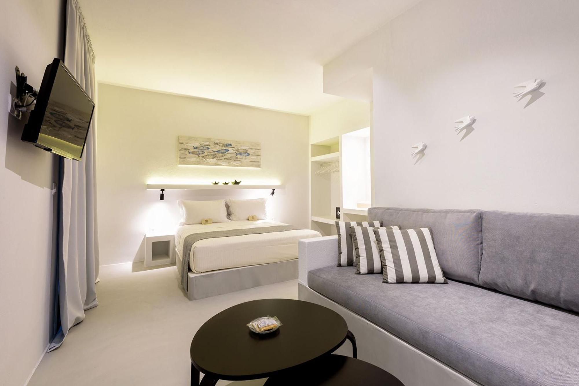 Peven Suites Náousa Exteriör bild