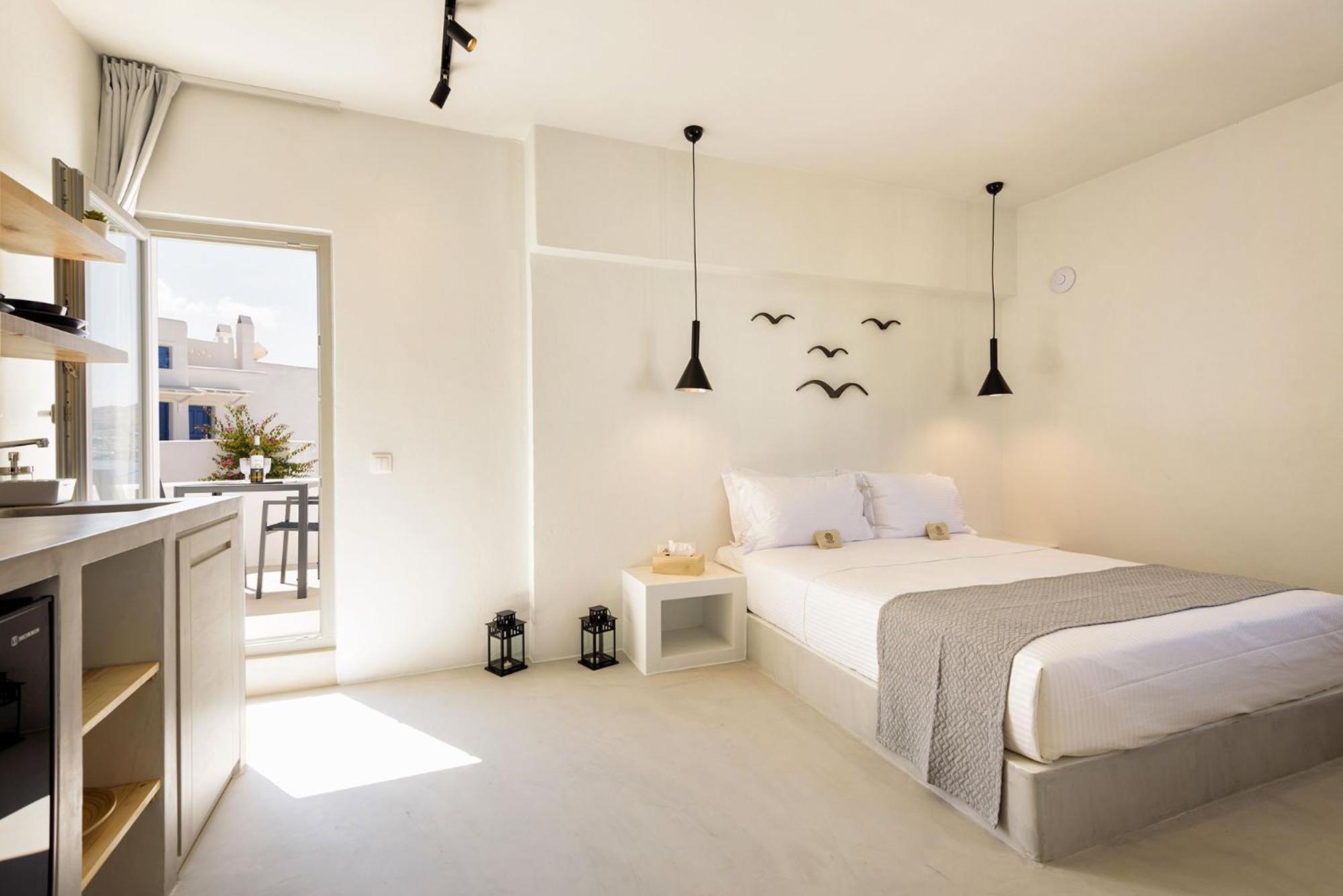 Peven Suites Náousa Exteriör bild
