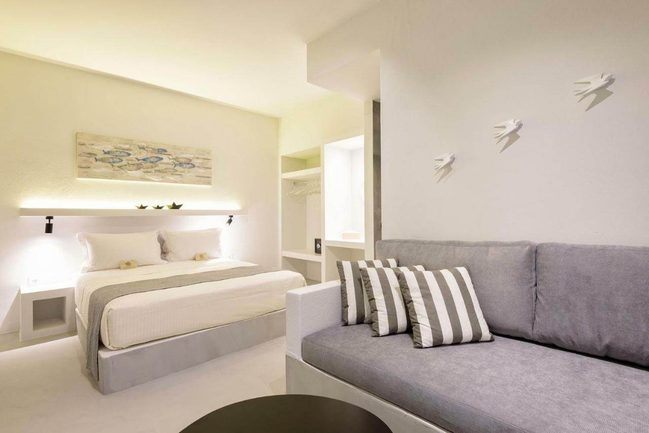 Peven Suites Náousa Exteriör bild